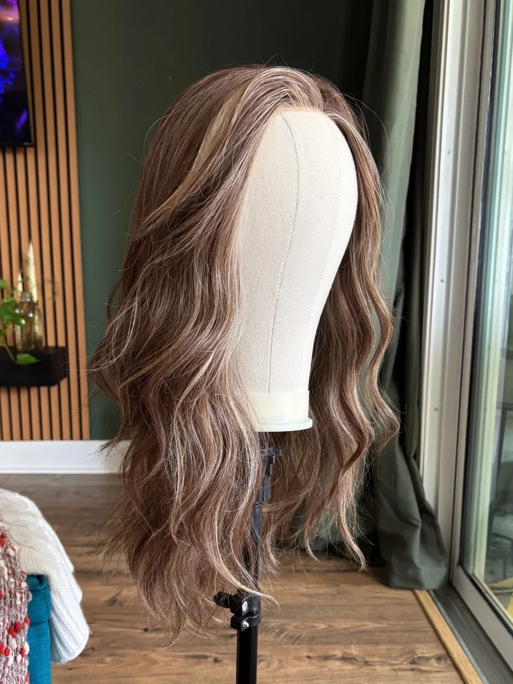 JB Theresa Long hazelnut Wig with Subtle Blonde Lowlights